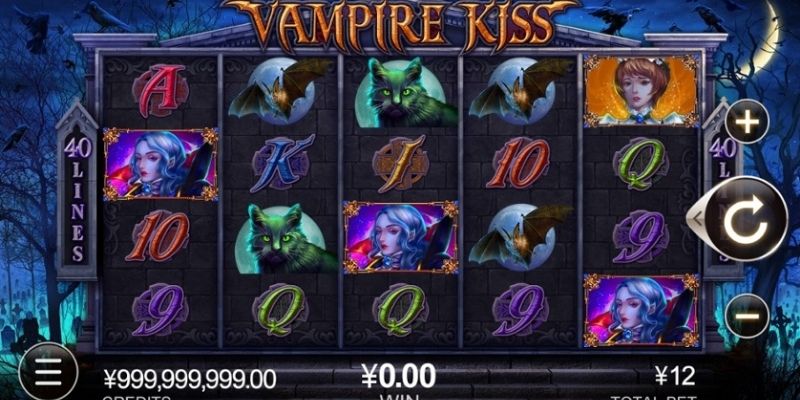 Giới thiệu vài nét nổi bật về trò chơi Vampire Kiss tại CQ Slot