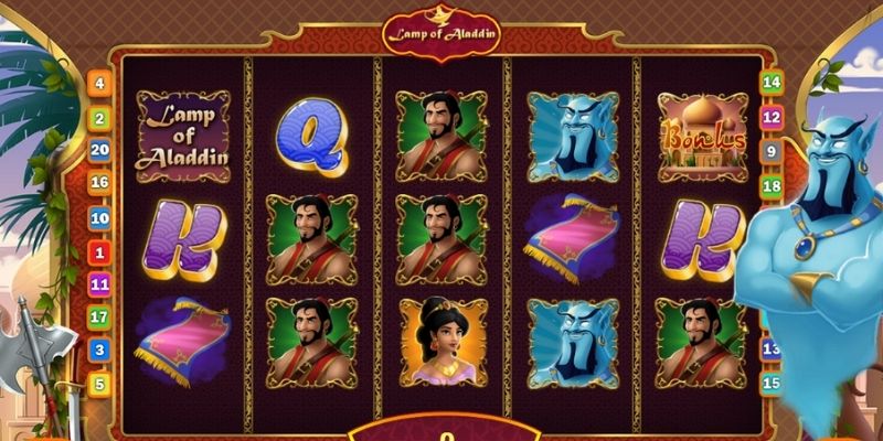 Chú ý anh em bet thủ cần ghi nhớ khi tham gia chơi tựa game Lamp of Aladdin