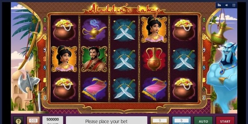 Lợi ích vượt trội khi game thủ tham gia game Lamp of Aladdin