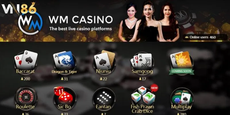 Tại sao Casino WM VN86 lại thu hút người chơi?
